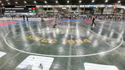 85 lbs Quarterfinal - Hoyt Meyer, Dickinson Wrestling Club vs Easton Staniszewski, Berge Elite Wrestling Academy