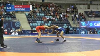 45 kg 1/2 Final - Alikhan Ashinov, Russia vs Imronbek Rakhmanov, Kyrgyzstan