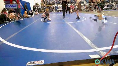 64 lbs Rr Rnd 3 - Baylon Reece, Grove Takedown Club vs Riley Wishard, Tiger Trained Wrestling