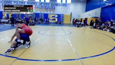 190 lbs Round 1 (8 Team) - Antonio Cordoves, Eagle Empire vs Eros Collazo, Attack WC