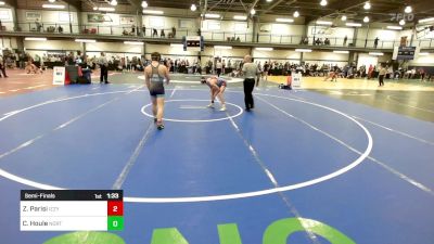 130A lbs Semifinal - Zachary Parisi, Izzy Style vs Colby Houle, Northfield Mount Hermon (Nmh)
