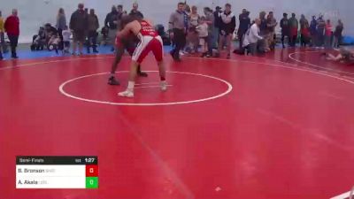 171 lbs Semifinal - Bradan Bronson, Greensburg vs Abdoul Akala, Leola