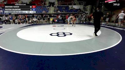 113 lbs Champ. Rd Of 128 - Brayden Yakich, CO vs Paxton Valentine, IL