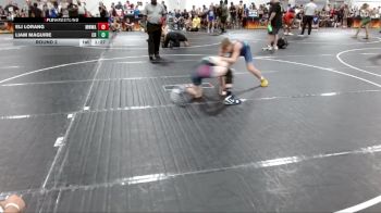 115 lbs Round 2 - Liam Maguire, Carolina Reapers vs Eli Lorang, Mighty Warriors Wrestling Acad