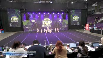 Dream Cheerleading - Sunset [2026 L1 - U12 Day 2] 2026 Feel The Power