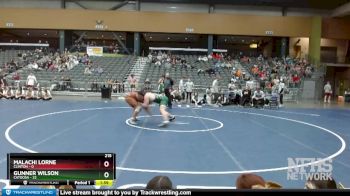 215 lbs Quarterfinals (8 Team) - Malachi Lorne, Clinton vs Gunner Wilson, Catoosa