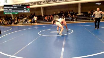 165 lbs Cons. Round 4 - Vinny Alm, Rochester Community & Tech. College vs Azariah Martinez, Western Colorado University