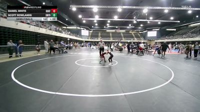 52 lbs Semifinal - Daniel White, Huntingtown vs Scott Rowlands, Smyrna