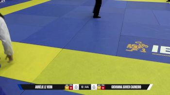Giovanna Xavier Carneiro vs Aurélie Le Vern 2025 Brasileiro Jiu-Jitsu IBJJF