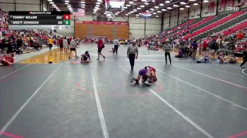 133 lbs Cons. Round 1 - Brett Johnson, Ozarks vs Tommy Miller, Unattached