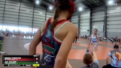 90 lbs Quarterfinals (8 Team) - Sierra Streeter, Big Money Movin vs Ava Walker, Tazmanian Devils