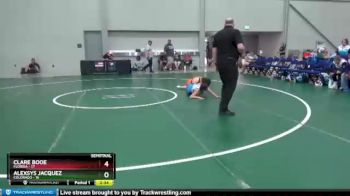 106 lbs Semis & 1st Wrestleback (8 Team) - Clare Booe, Florida vs Alexsys Jacquez, Colorado