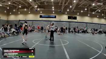 110 lbs Round 2 (4 Team) - Levi Inkenberry, VA Team Predator vs Hugh Zimmerman, Brawler Elite