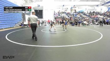 145 lbs Quarterfinal - Leila Scott-Pearson, Gardner Edgerton vs Lily Land, Wichita-Northwest HS