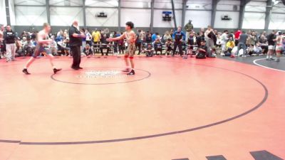 120 lbs Cons. Quarters - Javier Mendoza, Newberg High School Wrestling vs Max Bell, All Phase Wrestling