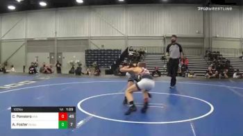 102 lbs Prelims - CJ Pensiero, Team USA vs Ash Foster, Oklahoma Elite