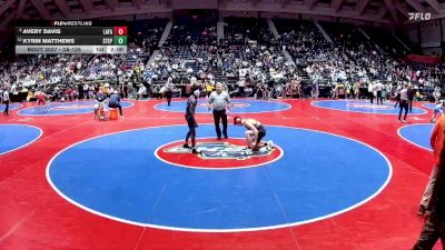 3A-126 lbs Champ. Round 1 - Avery Davis, LaFayette vs Kyrin Matthews, Stephenson