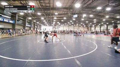 132 lbs Rr Rnd 3 - Crew Cox, Ground Up USA (RED) - HSB vs Aiden Overton, Yorktown Wrestling Club - HSB