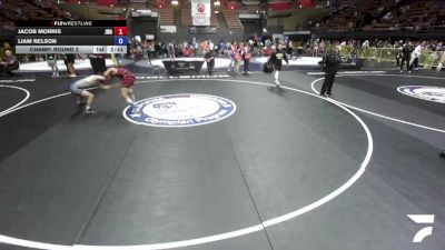 70 kg Champ. Round 2 - Jacob Morris, Juggernaut Wrestling Academy vs Liam Nelson