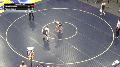 167 lbs Consolation - Raegan Bees, Reynolds vs Emily Siglin, Parkland