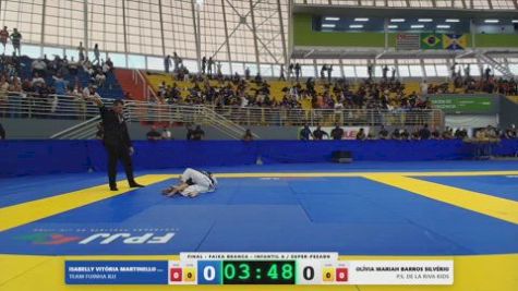 OLÍVIA MARIAH BARROS SILVÉRIO vs ISABELLY VITÓRIA MARTINELLO DOS 2026 FPJJ Circuito Paulista GI Etapa 3