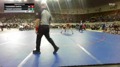 B4A-138 lbs Champ. Round 1 - Vicente Gutierrez, Clinton vs Alejandro Garcia, Stilwell