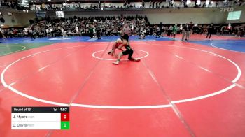 144 lbs Round Of 16 - Jack Myers, Morristown vs Carnell Davis, Ponaganset