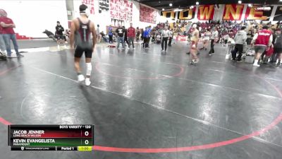 120 lbs Cons. Round 5 - Jacob Jenner, Long Beach Wilson vs Kevin Evangelista, Paramount