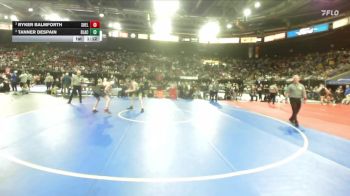 5A 138 lbs Semifinal - Ryker Balmforth, Shelley vs Tanner Despain, Blackfoot