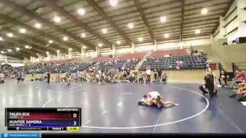 126 lbs Quarters & Wb (16 Team) - Talen Eck, Idaho 1 vs Hunter Samora, New Mexico 1