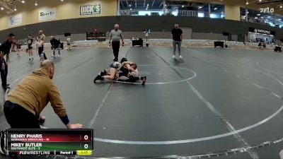 72 lbs Round 5 (6 Team) - Henry Pharis, Warhawks Wrestling vs Mikey Butler, SouthWest Elite