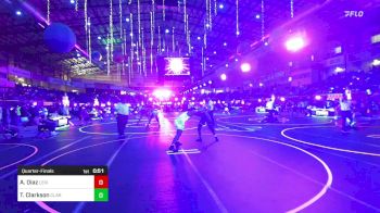 165 lbs Quarterfinal - Allen Diaz, Lexington vs Trey Clarkson, Clarkson Club