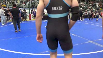 175 lbs Quarters - Aaron Ulrich, Siouxland Wrestling Academy vs Colin Sesker, BTWC