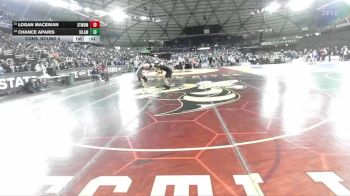 Boys 3A 138 lbs Cons. Round 5 - Chance Aparis, Silas vs Logan MacEwan, Stanwood