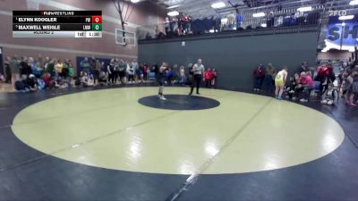 120 lbs Round 2 - Elynn Koogler, Parma Wrestling vs Maxwell Weigle, Lil Mavs Wrestling