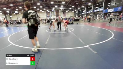 170 lbs Round Of 32 - Demetrius Douglas, PA vs Levi Dicugno, WA