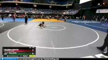 5A - 102 lbs Cons. Round 2 - Jacy Williams, Azle vs Valerie Fuentes, Arlington Seguin