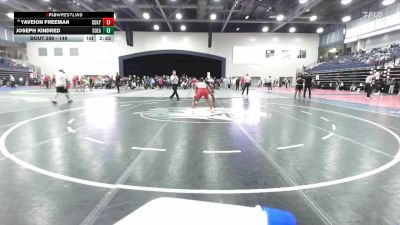 149 lbs Cons. Round 3 - Yaveion Freeman, Cumberlands (Ky.) vs Joseph Kindred, Southeastern
