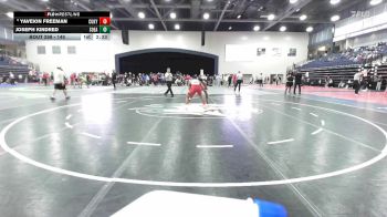 149 lbs Cons. Round 3 - Yaveion Freeman, Cumberlands (Ky.) vs Joseph Kindred, Southeastern
