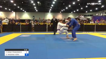 FLORIAN RENE FRANCOIS RECART vs ENRIQUE MAGANA VERA 2019 World Master IBJJF Jiu-Jitsu Championship