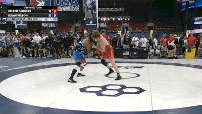 165 lbs Cons. Sub-rd Of 64 - Kellen Sanders, Tennessee vs Elijah Wilson, South Carolina