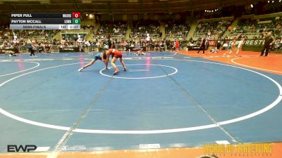 88 lbs Semifinal - Piper Full, Mat Assassins vs Payton Mccall, Lady Outlaw Wrestling Academy