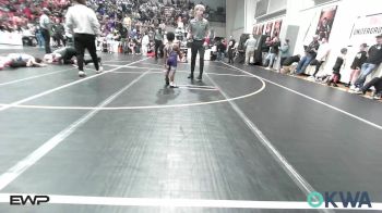 55 lbs Rr Rnd 3 - Donald Johnson, Claremore Wrestling Club vs JJ Clark, Buck Pride Wrestling