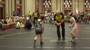70 lbs Round 1 (6 Team) - Lachlan Smith, Florida Scorpions WC vs Raffi Neidig, Upper Twp Green Hornets