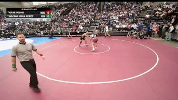 3A 215 lbs Champ. Round 1 - Gabe Toone, Morgan vs Hector Ipina Perez, Union