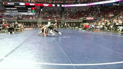 1A-190 lbs Cons. Round 3 - Tate Frantz, West Branch vs Brett Plants, Montezuma