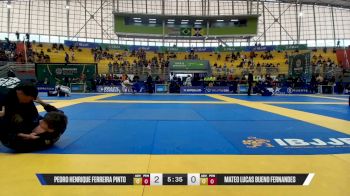 Mateo Lucas Bueno Fernandes vs Pedro Henrique Ferreira Pinto 2026 Brasileiro Jiu-Jitsu IBJJF