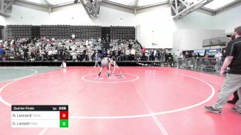 200-J lbs Quarterfinal - Noah Leonardi, Truman Rams vs Graeden Lackett, Frost Gang