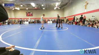 112 lbs Round Of 16 - Eric Rooster, Henryetta Knights Wrestling Club vs Presley Wilson, Tulsa Blue T Panthers