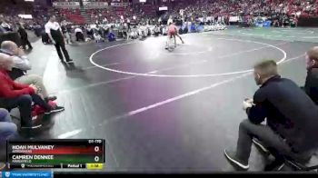 D1-170 lbs Semifinal - Camren Dennee, Marshfield vs Noah Mulvaney, Arrowhead